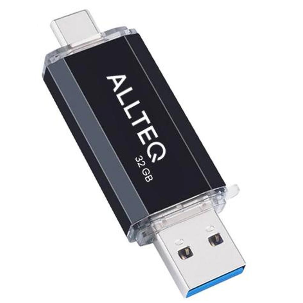 Allteq - USB Stick - Opslagcapaciteit  - 32 GB - Zwart