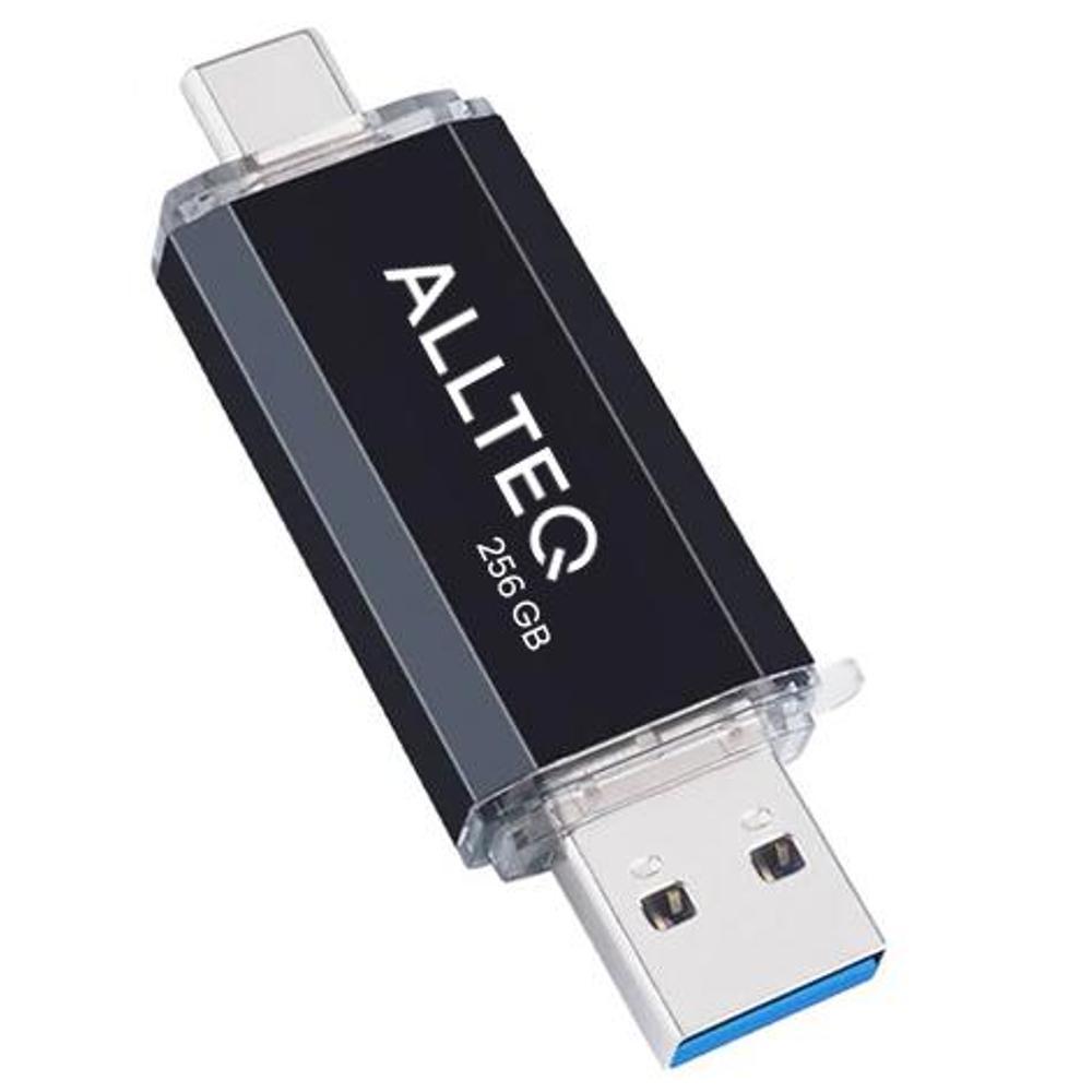Allteq - USB Stick - 256 GB - Zwart