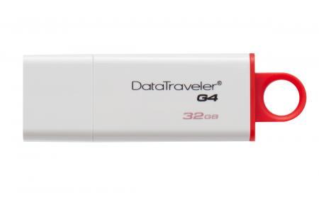 Kingston - Datatraveler g4 - USB Stick - Opslagcapaciteit  - 32 GB - Wit