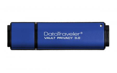 Kingston - DataTraveler Vault Privacy - USB Stick - 16 GB - Blauw
