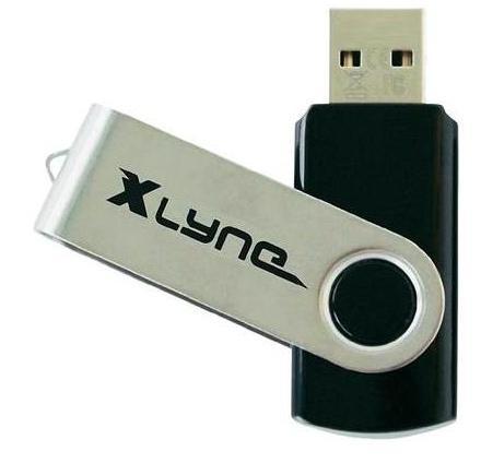 USB Stick - Opslagcapaciteit  - 2 GB - Zwart