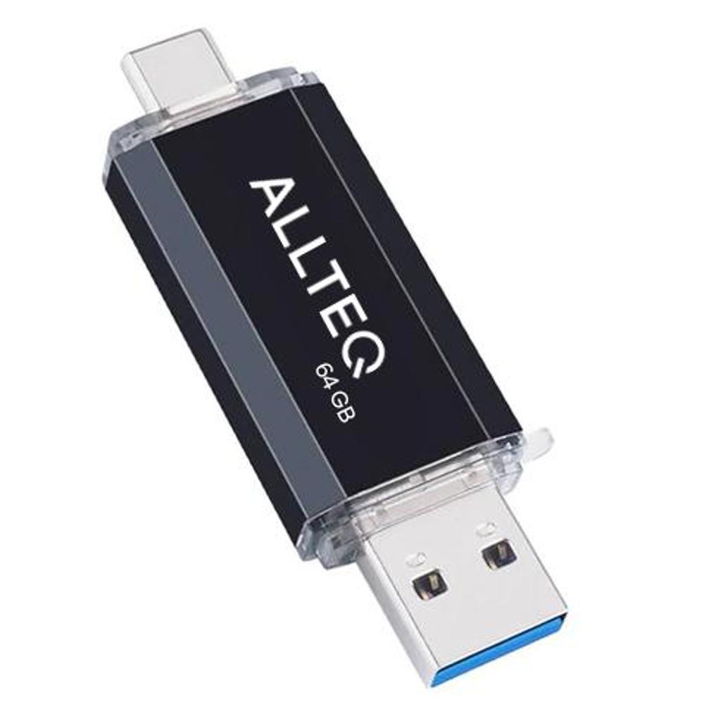 Allteq - USB Stick - Opslagcapaciteit  - 64 GB - Zwart