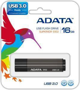 Adata - USB Stick - Opslagcapaciteit  - 16 GB - Zwart
