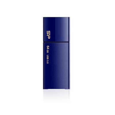 Sillicon Power - USB Stick - Opslagcapaciteit  - 64 GB - Blauw