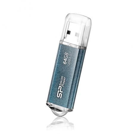 Sillicon Power - USB Stick - 64 GB - Blauw